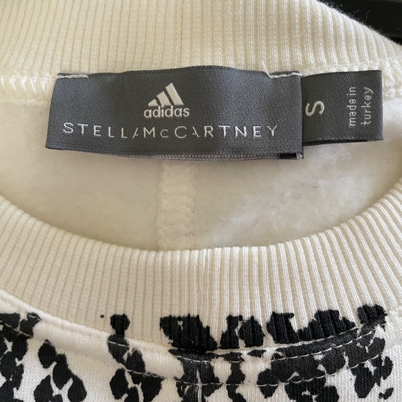 Adidas by Stella McCartney Fleece Crewneck With Zippers - Picture 3 of 4